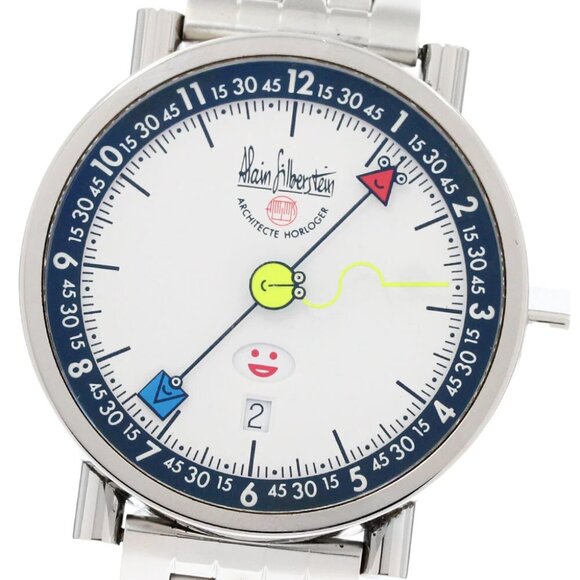 Alain Silberstein Picto Smile D PS11 white Dial Automatic Men's Watch_877316 - Picture 6 of 8